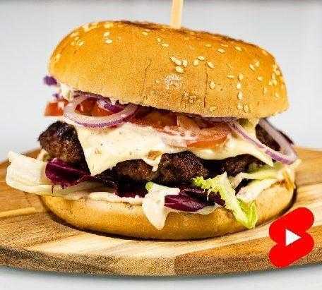 How to make burger at home in 5 minutes - Copy